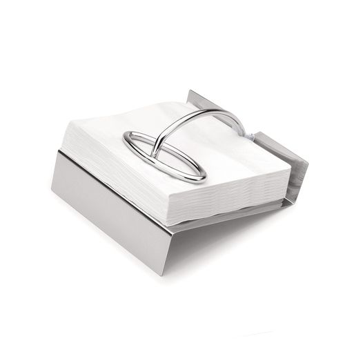 Porta guardanapo Forma Inox médio - Porta guardanapo Forma inox médio Menor preço em Porta guardanapo Forma Inox médio - Porta guardanapo Forma inox médio