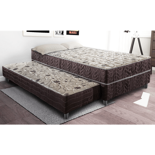 Cama Unibox Solteiro Ortopédico com Cama Auxiliar 88x188cm - Montreal Premier Menor preço em Cama Unibox Solteiro Ortopédico com Cama Auxiliar 88x188cm - Montreal Premier