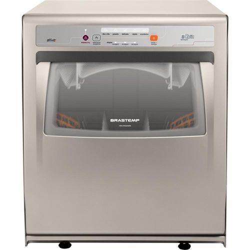 Lava Louças Brastemp Ative 8 Serviços, 5 Ciclos Compacta com Ciclo Pesado, Prata - BLF08AS Menor preço em Lava Louças Brastemp Ative 8 Serviços, 5 Ciclos Compacta com Ciclo Pesado, Prata - BLF08AS