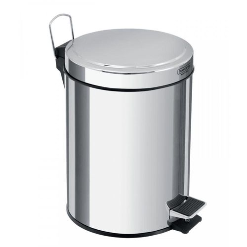 Lixeira Inox Tramontina 5 Litros com Pedal e Balde Interno Menor preço em Lixeira Inox Tramontina 5 Litros com Pedal e Balde Interno