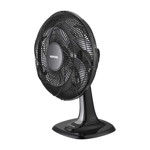 Ventilador de Mesa Ventisol Turbo Oscilante 6 Pás 50cm Preto e Cinza - 110V Menor preço em Ventilador de Mesa Ventisol Turbo Oscilante 6 Pás 50cm Preto e Cinza - 110V