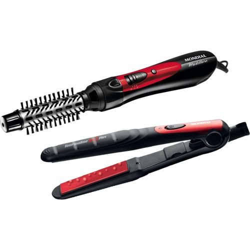 Kit Beleza Mondial Com Chapinha e Secador Multifuncional - KT 41 - Bivolt Menor preço em Kit Beleza Mondial Com Chapinha e Secador Multifuncional - KT 41 - Bivolt