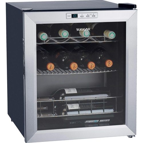 Adega Suggar Premium Lyon, 13 Garrafas, Inox - AD1522IX Menor preço em Adega Suggar Premium Lyon, 13 Garrafas, Inox - AD1522IX