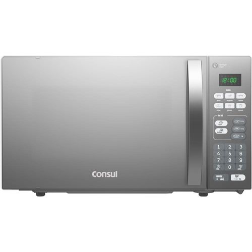 Micro-ondas Consul 20L Cinza Espelhado - CM020BFBNA Menor preço em Micro-ondas Consul 20L Cinza Espelhado - CM020BFBNA