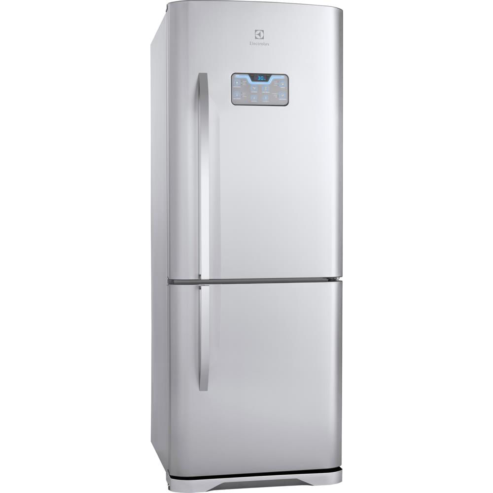 Geladeira Refrigerador Electrolux Frost Free Duas Portas Litros Inox DB X Novo Mundo