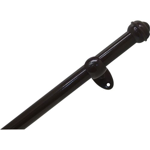 Kit para Varão 1.5mx19mm com Suporte de Madeira Bella Arte Imbuia é ruim? Kit para Varão 1.5mx19mm com Suporte de Madeira Bella Arte Imbuia é boa?