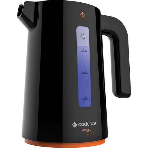 Chaleira Elétrica Cadence Thermo One Contrast CEL388 Preto e Laranja 220V Menor preço em Chaleira Elétrica Cadence Thermo One Contrast CEL388 Preto e Laranja 220V