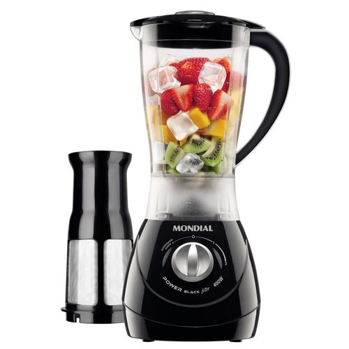 Liquidificador Mondial Power 2 Black, 2 Velocidades Pulsar, Copo San Cristal - L-38 é ruim? Liquidificador Mondial Power 2 Black, 2 Velocidades Pulsar, Copo San Cristal - L-38 é boa?