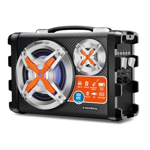 Caixa Amplificada Mondial Thunder VII MCO-07 Bivolt Menor preço em Caixa Amplificada Mondial Thunder VII MCO-07 Bivolt