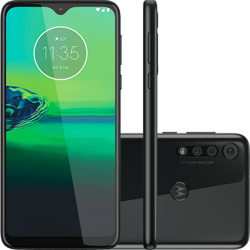 Smartphone Motorola Moto G8 Play, 6.2'', 32GB, Octa-Core, Câmera 13MP/8MP/2MP, Preto Ônix - XT2015-2 Menor preço em Smartphone Motorola Moto G8 Play, 6.2'', 32GB, Octa-Core, Câmera 13MP/8MP/2MP, Preto Ônix - XT2015-2