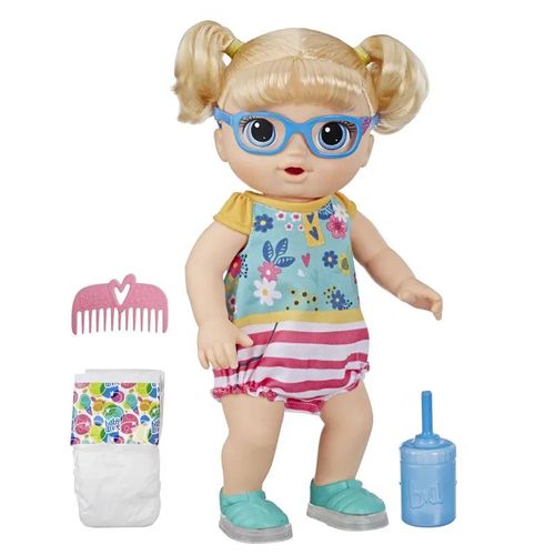 Boneca Baby Alive Bebê Passos E Sorrisos Loira - E5247 Menor preço em Boneca Baby Alive Bebê Passos E Sorrisos Loira - E5247