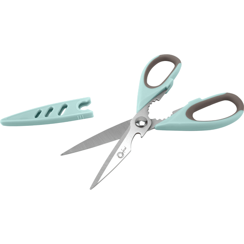 Tesoura de Cozinha Water Blue da Oxford, Multiuso, 0,15 x 2,25cm, Azul - 069933 Menor preço em Tesoura de Cozinha Water Blue da Oxford, Multiuso, 0,15 x 2,25cm, Azul - 069933