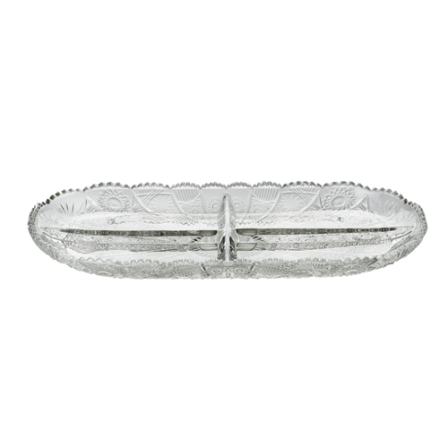 Petisqueira de Vidro Bon Gourmet, Oval, 33,8cm - 27580 Menor preço em Petisqueira de Vidro Bon Gourmet, Oval, 33,8cm - 27580