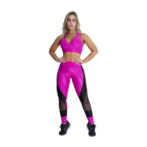 calça legging com detalhes