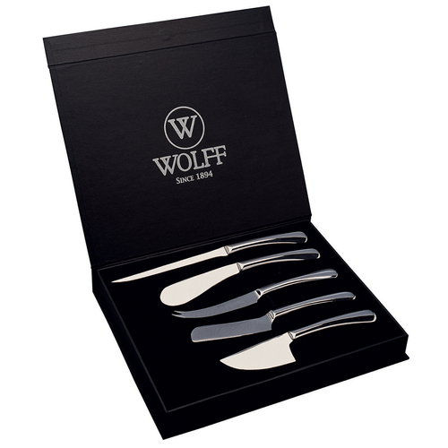 Conjunto de Facas Oxford da Wolff, para Queijo, Aço Inox, 5 Peças - 9986 é ruim? Conjunto de Facas Oxford da Wolff, para Queijo, Aço Inox, 5 Peças - 9986 é boa?