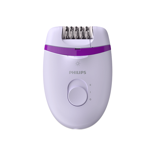 Depilador Philips Satinelle Essential, 2 Velocidades, Luz Opti-light, Branco/Roxo - BRE275 - Bivolt Menor preço em Depilador Philips Satinelle Essential, 2 Velocidades, Luz Opti-light, Branco/Roxo - BRE275 - Bivolt
