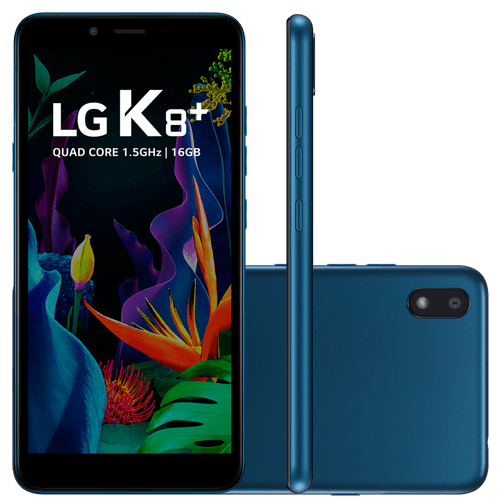 Celular Smartphone LG K8 Plus Lmx120 16gb Azul - Dual Chip