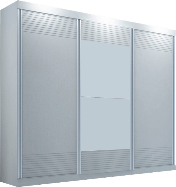 Guarda-Roupa Casal Penedo em MDF 3 Portas 6 Gavetas Bom Pastor Crystal