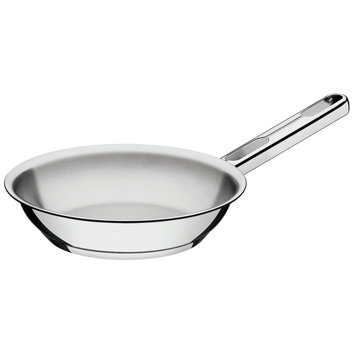 Frigideira Tramontina Allegra, Aço Inox, 24cm - 62666240 Menor preço em Frigideira Tramontina Allegra, Aço Inox, 24cm - 62666240