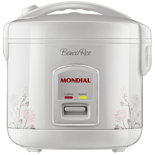 Panela Elétrica de Arroz Mondial Bianca Rice 5, 400W, 5 Xícaras, 1,2 L - NPE-5-5X Menor preço em Panela Elétrica de Arroz Mondial Bianca Rice 5, 400W, 5 Xícaras, 1,2 L - NPE-5-5X