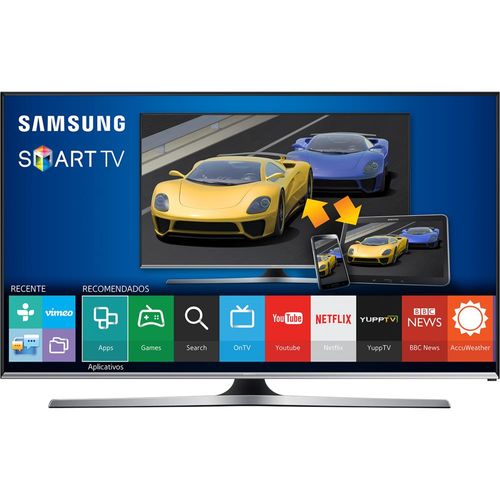 Smart TV Led Samsung 40, Full HD, USB e Wi-Fi - UN40J5500AG Menor preço em Smart TV Led Samsung 40, Full HD, USB e Wi-Fi - UN40J5500AG