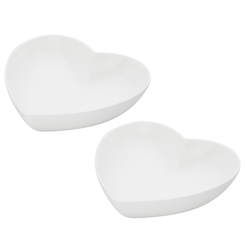 Jogo de Petisqueira Coração da Bon Gourmet, 2 Peças, Porcelana - 27556 - Jogo de Petisqueira Coração, 2 Peças, Porcelana - 27556 Menor preço em Jogo de Petisqueira Coração da Bon Gourmet, 2 Peças, Porcelana - 27556 - Jogo de Petisqueira Coração, 2 Peças, Porcelana - 27556