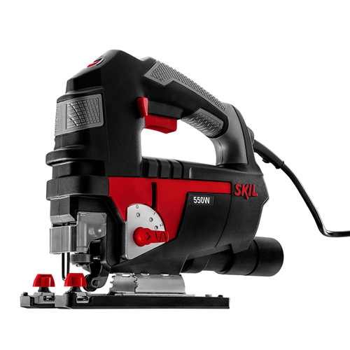 Serra Tico-Tico da Skil, 550W, Com Maleta, Preto/Vermelho - 4550 Menor preço em Serra Tico-Tico da Skil, 550W, Com Maleta, Preto/Vermelho - 4550