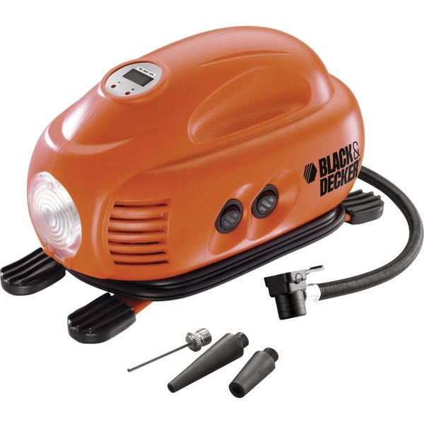 Mini Compressor Digital Black e Decker, com Desligamento Automático - ASI200