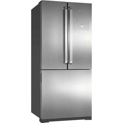 Menor preço em Geladeira / Refrigerador Brastemp, Frost Free, Side Inverse, 540L, Platinum - BRO80
