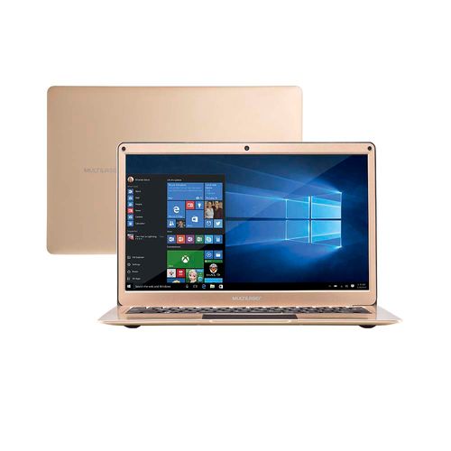 Notebook - Multilaser Pc241 1.10ghz 4gb 120gb Híbrido Intel Hd Graphics 500 Windows 10 Professional Legacy Polegadas