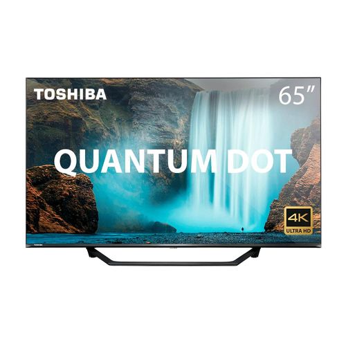 Tv 65" Qled Toshiba 4k - Ultra Hd Smart - 65m550kb