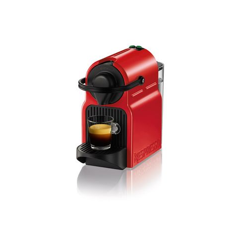 Máquina De Café Inissia Ruby Red Nespresso Menor preço em Máquina De Café Inissia Ruby Red Nespresso