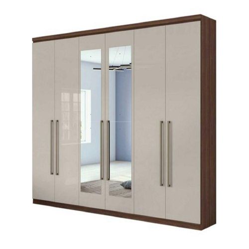 Roupeiro Alonzo New 06 Portas Lopas Imbuia Off White é ruim? Roupeiro Alonzo New 06 Portas Lopas Imbuia Off White é boa?