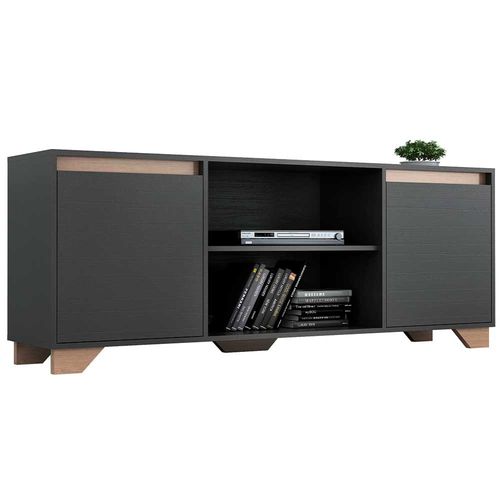 Rack Benevello Em MDP Fosco 2 Portas 3 Prateleiras Quiditá - 2079 Menor preço em Rack Benevello Em MDP Fosco 2 Portas 3 Prateleiras Quiditá - 2079