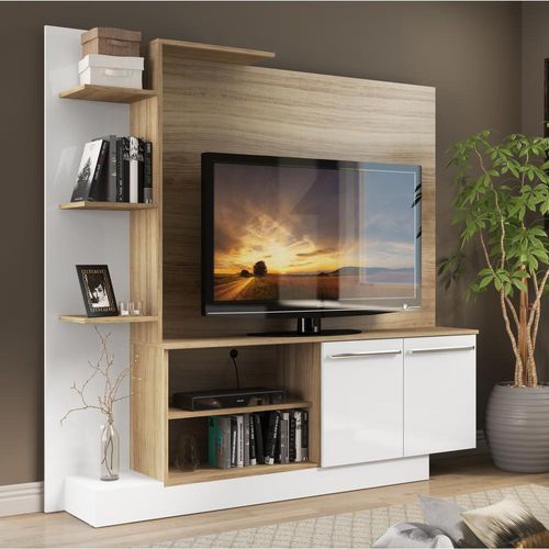 Home Theater Denver P/Tv Ate 55" Madeirado Acet Tx C/ Branco Acet Tx Menor preço em Home Theater Denver P/Tv Ate 55" Madeirado Acet Tx C/ Branco Acet Tx