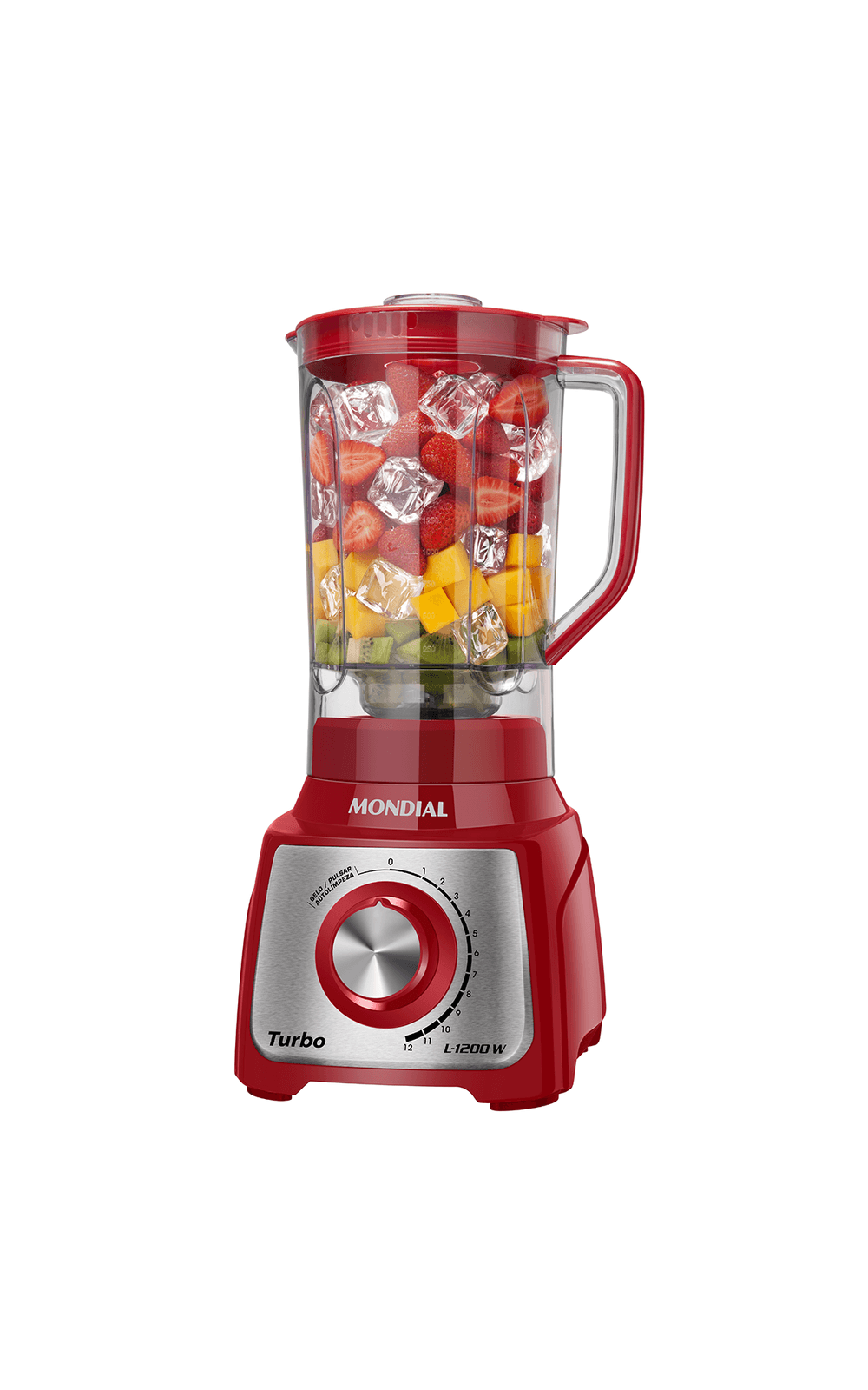 Liquidificador Turbo Inox Mondial L-1200ri 1200w 220v