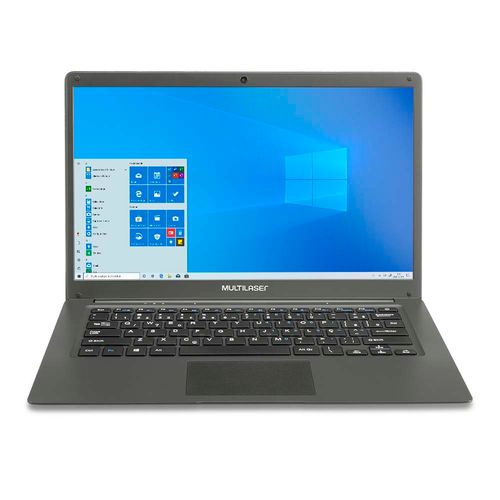 Notebook - Multilaser Pc130 Atom X5-z8350 1.44ghz 2gb 32gb Padrão Intel Hd Graphics Windows 10 Home Legacy 14" Polegadas