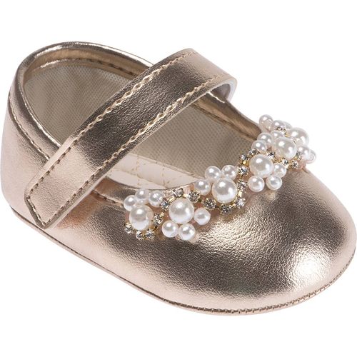 sapatilha pimpolho dourada