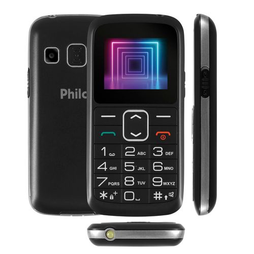 Celular Philco Pce02 32mb Preto - Dual Chip
