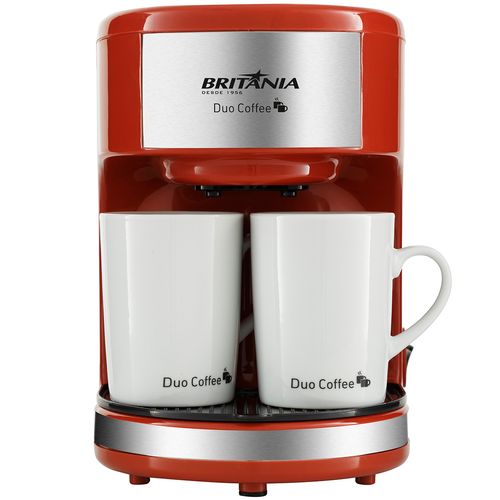 Cafeteira Elétrica Britânia Duo Coffee Vermelho 220v