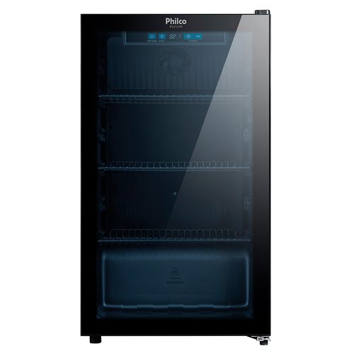Geladeira/refrigerador 96 Litros 1 Portas Preto - Philco - 220v - Pcv127p