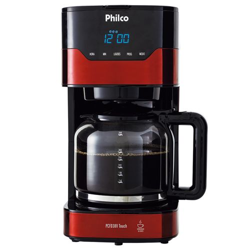 Cafeteira Elétrica Philco Touch Vermelho 220v - Pcfd38v