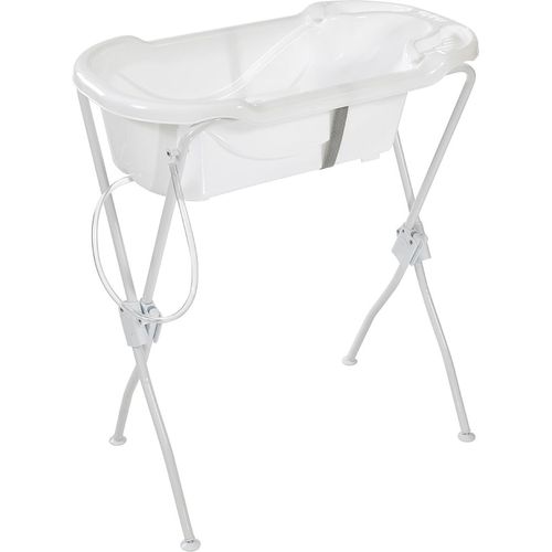 Banheira Ergonômica com Suporte Tutti Baby - Branca Menor preço em Banheira Ergonômica com Suporte Tutti Baby - Branca