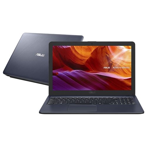 Notebook - Asus X543ma-go820t Celeron N4000 1.10ghz 4gb 500gb Padrão Intel Hd Graphics 600 Windows 10 Home X543 15,6