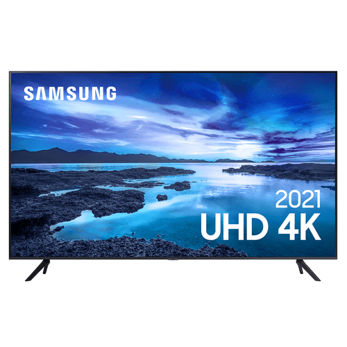 Smart TV 60'' Samsung, Processador Crystal 4K, Bluetooth® - UN60AU7700GXZD Menor preço em Smart TV 60'' Samsung, Processador Crystal 4K, Bluetooth® - UN60AU7700GXZD