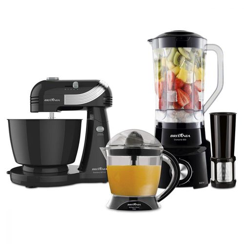 Kit Cozinha Britânia 3 Em 1 220v - 220V Menor preço em Kit Cozinha Britânia 3 Em 1 220v - 220V