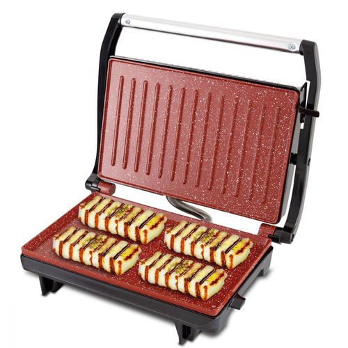 Sanduicheira e Grill Britânia Press Inox Redstone Bgr10vi 220v - Sanduicheira e Grill Britânia Press Inox Redstone 220v Menor preço em Sanduicheira e Grill Britânia Press Inox Redstone Bgr10vi 220v - Sanduicheira e Grill Britânia Press Inox Redstone 220v