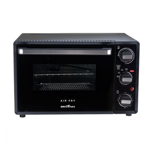 Forno Elétrico Britânia Air Fry Preto Esmaltado 25L Menor preço em Forno Elétrico Britânia Air Fry Preto Esmaltado 25L