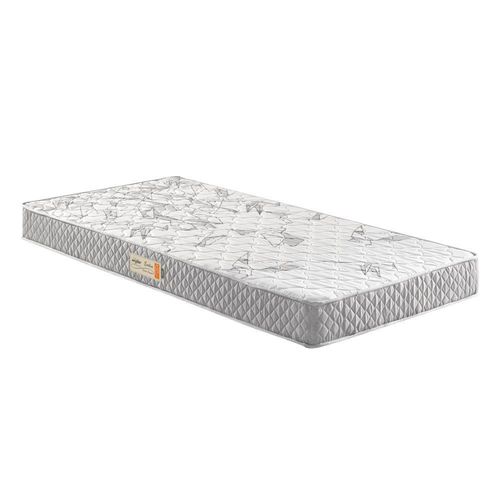 Colchão Solteiro Espuma D23 Ecoline 78x188x14 - Cinza - Branco - Novo Mundo  Mobile