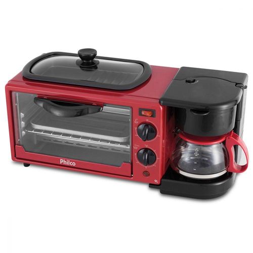 Forno Elétrico Forno Cafeteira e Grill Philco 220V Menor preço em Forno Elétrico Forno Cafeteira e Grill Philco 220V